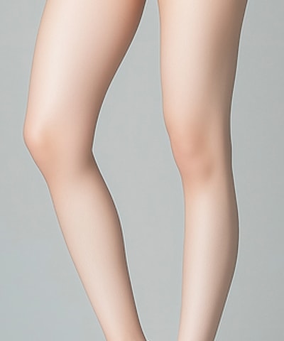Body Botox — the area treated, in close-up