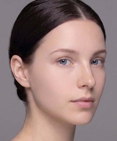 Facial Liposuction — a model showing the area this treatment addresses