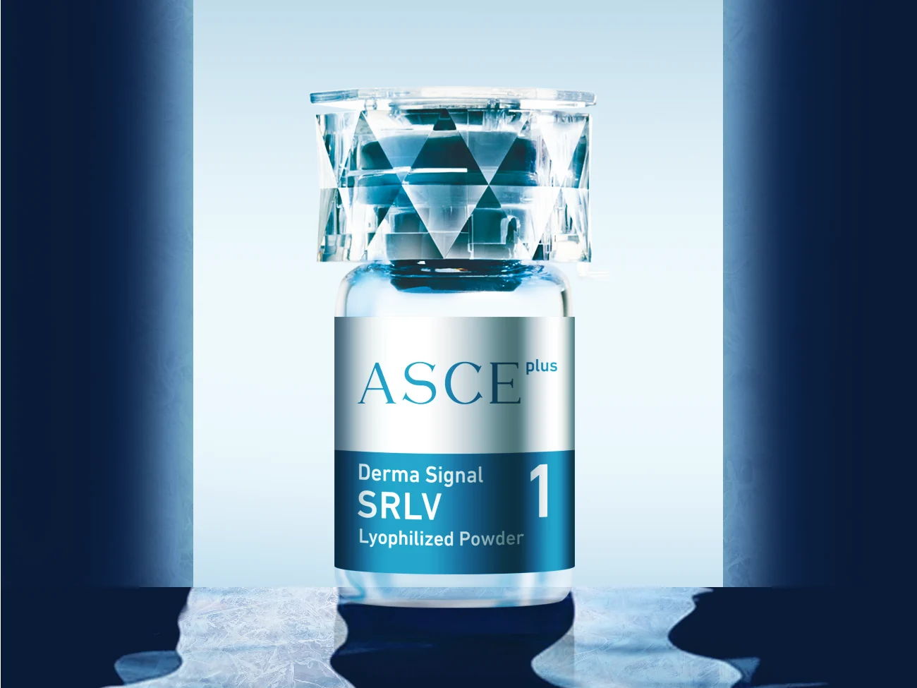 قارورة ASCE+ SRLV رقم 1 بالمسحوق المجفّف بالتجميد